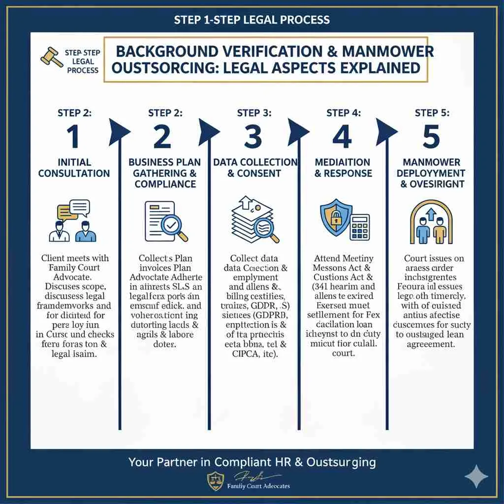 Background Verification & Manpower Outsourcing: Legal Aspects Explained
