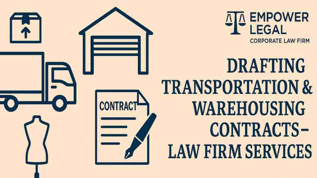 Drafting Transportation & Warehousing Contracts – Law Firm Services