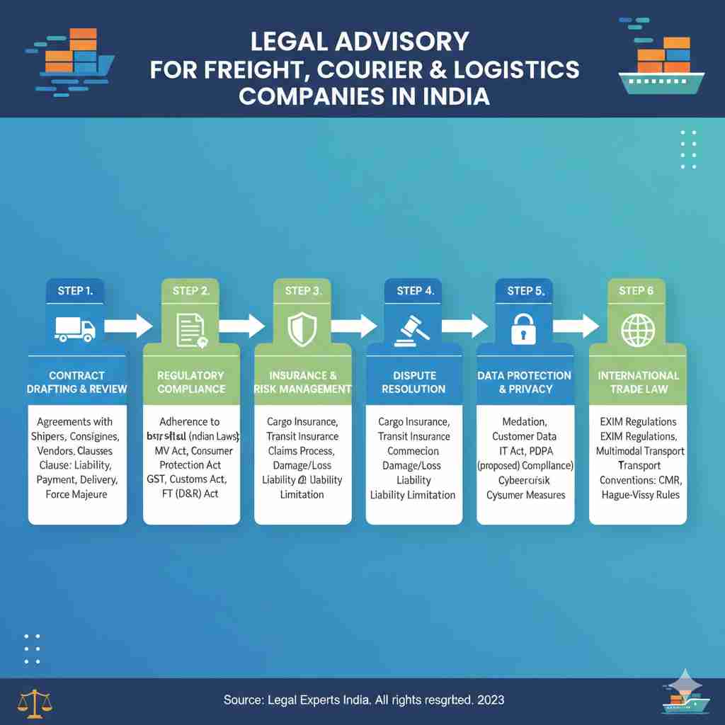 Legal Advisory for Freight, Courier & Logistics Companies in India