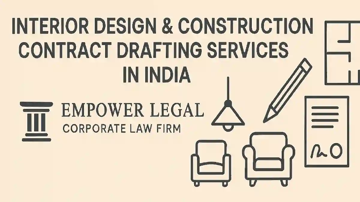 Interior Design & Construction Contract Drafting Services in India ...