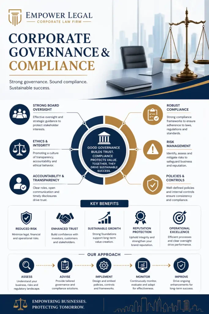 Corporate Governance & Compliance: A Comprehensive Legal Framework for Indian Businesses