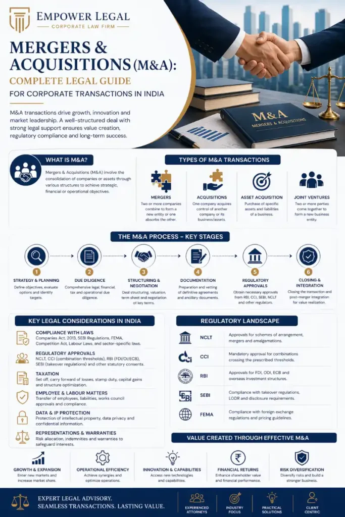 Corporate Law Firms for Mergers & Acquisitions (M&A)