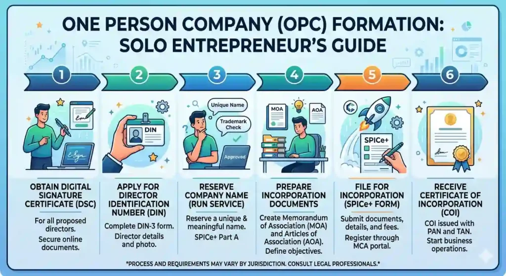 One Person Company (OPC) Formation: Solo Entrepreneur's Guide