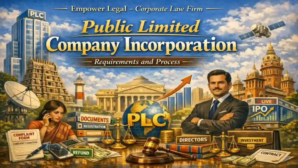 Public Limited Company Incorporation: Requirements and Process