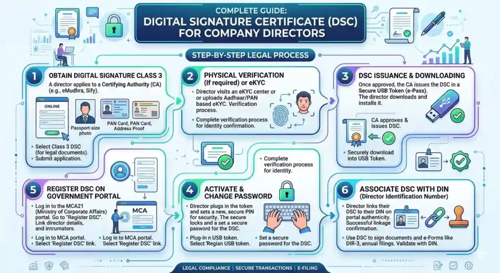 Digital Signature Certificate (DSC) for Company Directors: Complete Guide