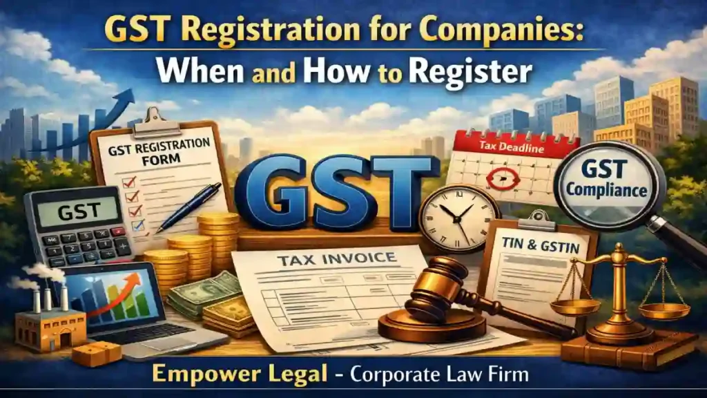 GST Registration for Companies: When and How to Register