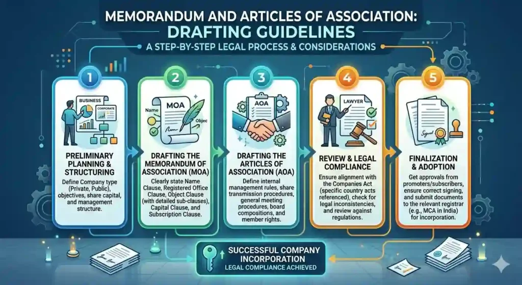 Memorandum and Articles of Association: Drafting Guidelines