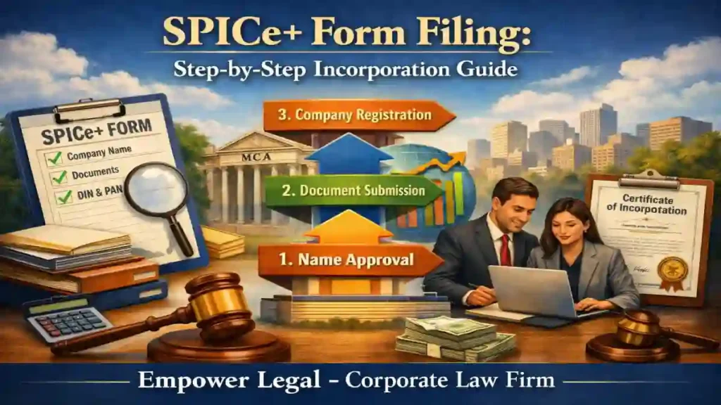 SPICe+ Form Filing: Step-by-Step Incorporation Guide