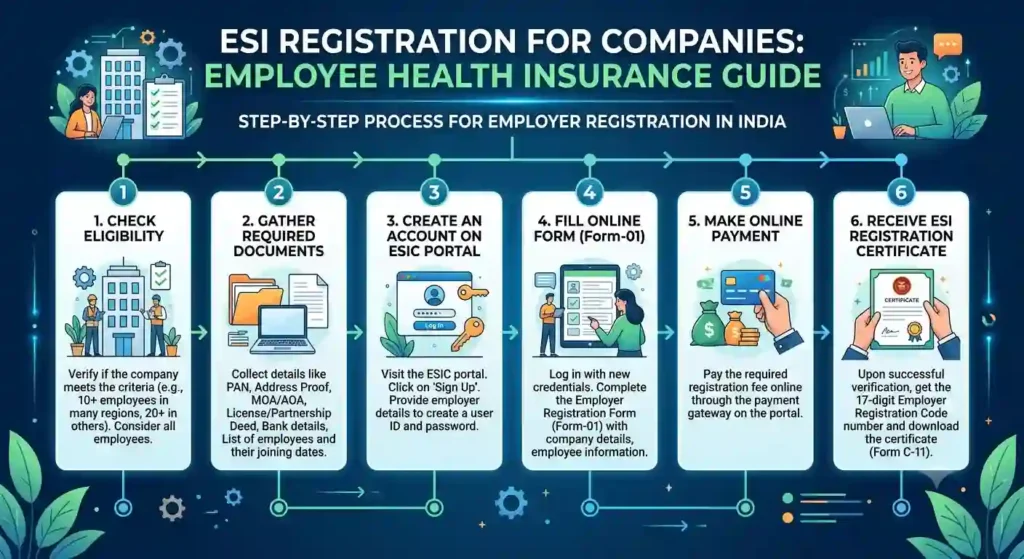 ESI Registration for Companies: Employee Health Insurance Guide