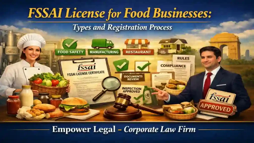 FSSAI License for Food Businesses: Types and Registration Process