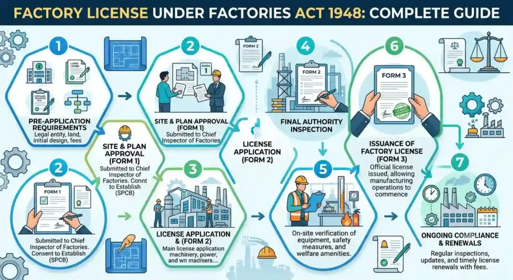 Factory License Under Factories Act 1948: Complete Guide