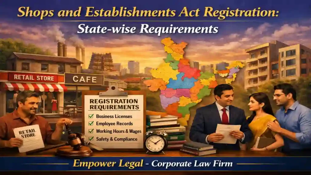 Shops and Establishments Act Registration: State-wise Requirements