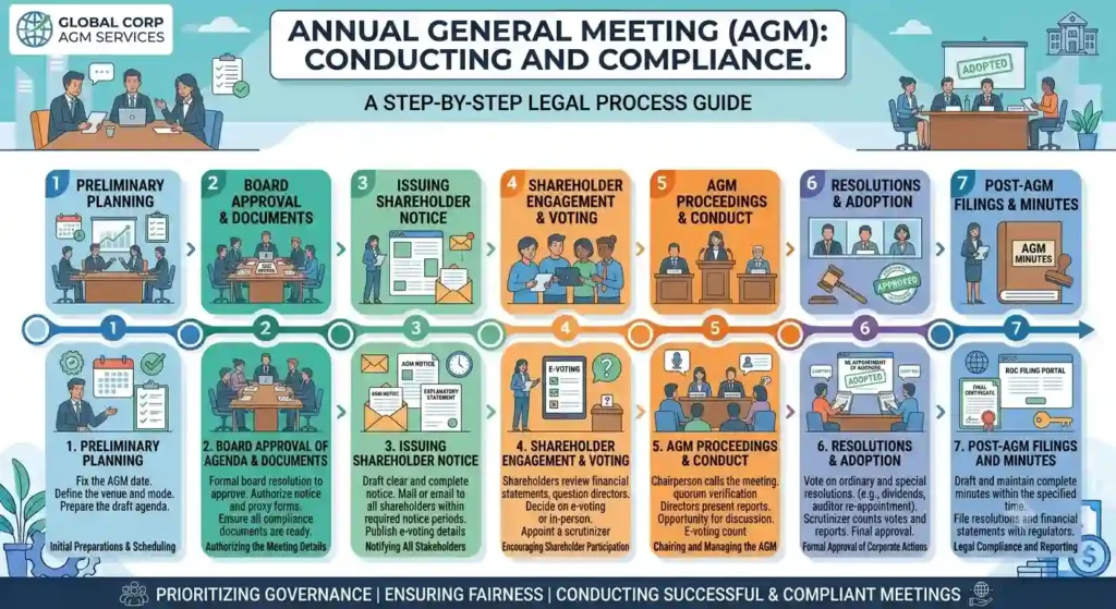 Annual General Meeting (AGM): Conducting and Compliance