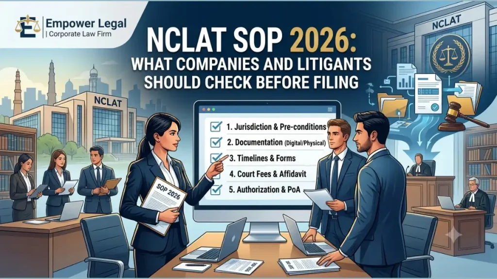 NCLAT SOP 2026: What Companies and Litigants Should Check Before Filing