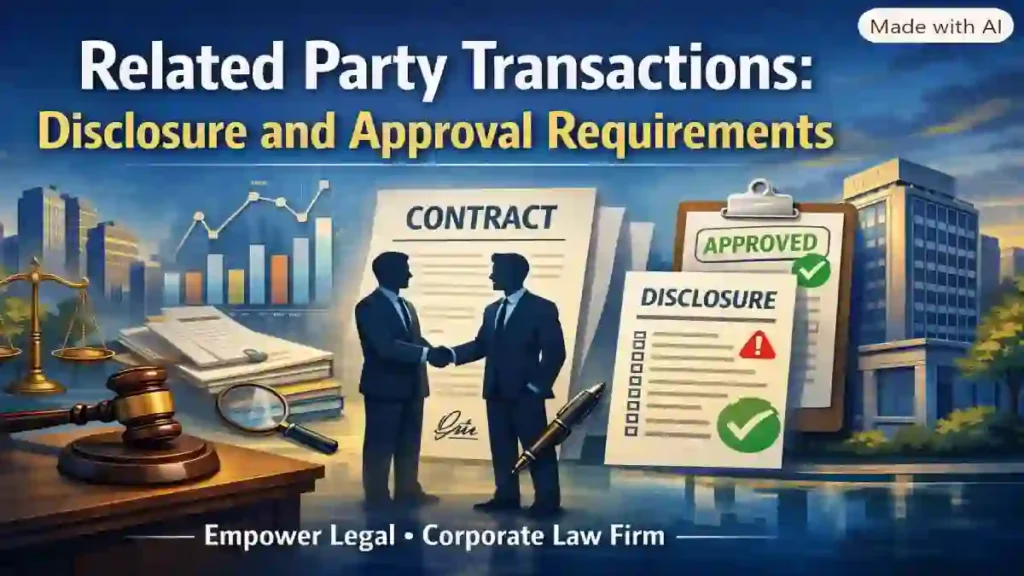 Related Party Transactions: Disclosure and Approval Requirements