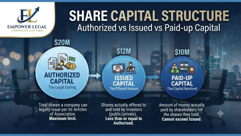 Share Capital Structure_ Authorized vs Paid-up vs Issued Capital - featured image